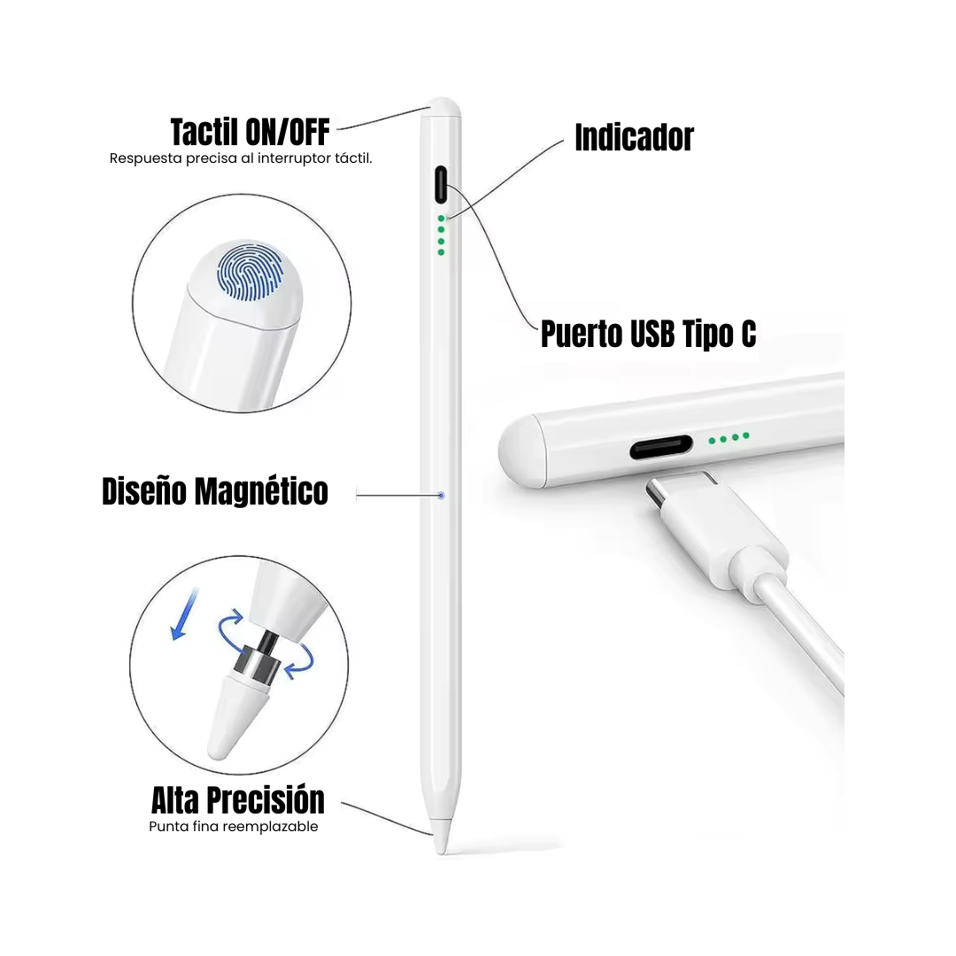 Lápiz Óptico Universal de Alta Precisión